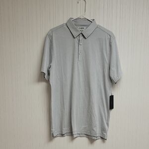 Linksoul Men's Short Sleeve Light Heather Dri-loft Performance Polo NWT